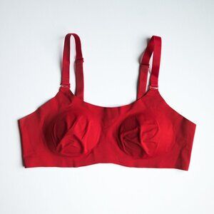 KNIX Padded Evolution Bra Wide Strap True Red Crimson - Size 1